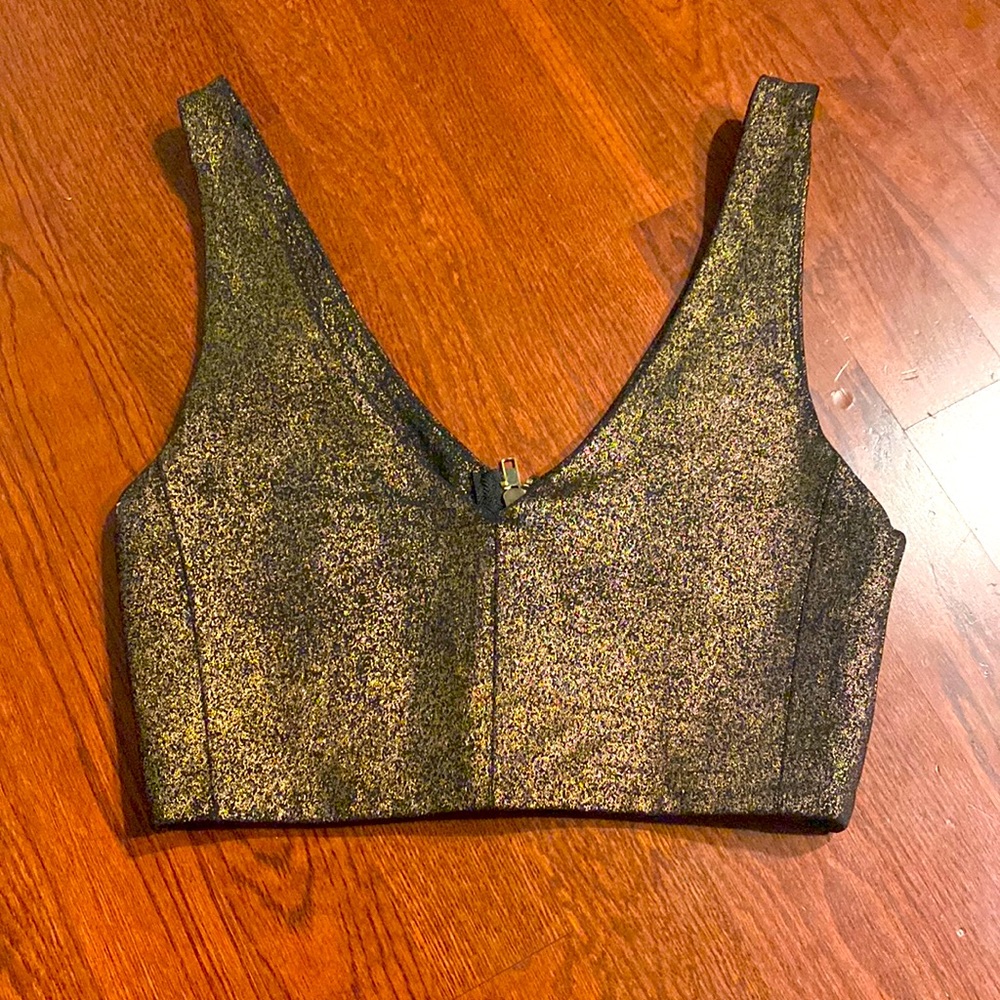 Signature 8 Gold w/Black undertones Bralette